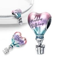 Pandora Charm de Colgante en Plata de Ley Feliz Cumpleaños Globo Aerostático 791501C01，Incluye Caja Original - details 3