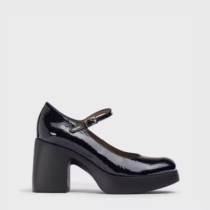 Wonders Shoes Botin Modelo H4940 Para Mujer Color Negro - 1