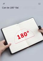 Cuaderno De Negocios Organizador M&G A5/25K Con Cierre De Correa Negro 100 Hojas Cuaderno De Oficina Para Negocios - details 4