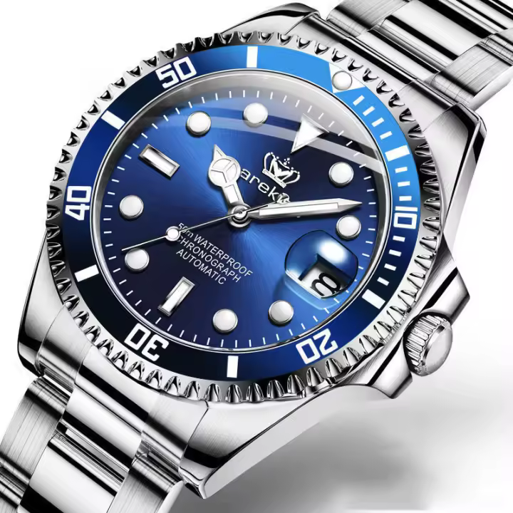 Nuevo reloj para hombre, estudiante, impermeable, calendario, luminoso, gran oferta. - 1