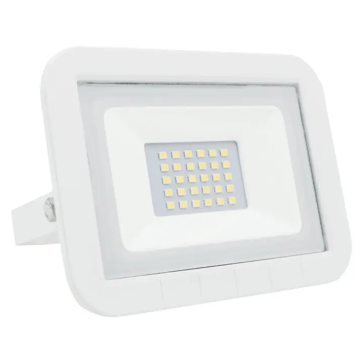 MATEL - Proyector LED Plano Blanco 20W Luz Fría - 1