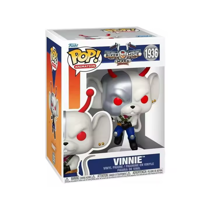 Funko Pop Animation Motorratones de Marte Figura Vinnie Juguetes - 1