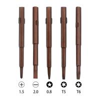 Juego De Destornilladores Multifuncional 5 En 1 Para Desmontaje De Computadoras Gafas Y Relojes Con Mango Magnético - details 5