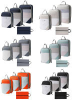Set De 4 Bolsas De Viaje Portátiles Empaque Comprimido Impermeables De Nylon Para Ropa Y Zapatos Caja De Empaque De Viaje - details 9