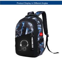 Mochila escolar de gran capacidad para niños adolescentes, morral luminoso para estudiantes universitarios - details 3