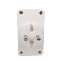 Adaptador De Enchufe Europeo 1 a 2 1 a 3 1 T 4 Vías Estándar EU Extensor De Enchufe De Viaje Protector Antisalpicaduras - details 4