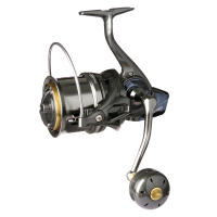 DEUKIO Jigging Spinning Reel Serie Larga 8000 10000 12000 8+1BB Pesca En El Mar Y Río Con Arrastre Máximo De 44LB Carrete De Agua Salada - details 4