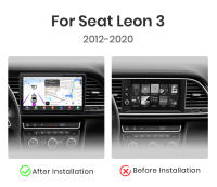 alcomm de 8 Núcleos CarPlay Inalámbrico Autorradio Estéreo PanJunsun Android 13 Radio para Seat Leon MK3 2012 2013 2014 2015 2016 2017 2018 2019 2020 de Coche con Chip Qualcomm de 8 Núcle de Coche con Chip Qualcomm de 8 Núcleos CarPlay talla HD Multimedia - details 2