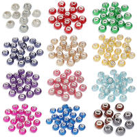 Lote De 20 Piezas De Cuentas De Resina Facetadas 14mm Con Agujero Grande Para Joyería DIY Pulseras Collares Encantos Accesorios - details 2