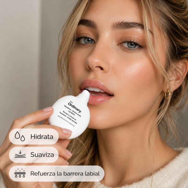 The Ordinary - Bálsamo labial Squalane + Amino Acids (15 ml) — oferta en Miravia