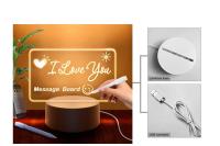 Lámpara 3d personalizable con alimentación USB para escribir mensajes, dibujar Regalos originales para parejas san valentín - details 1