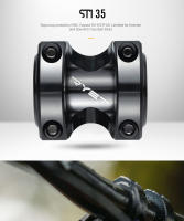 RYET Tornillo De Bicicleta MTB 31.8mm 35mm Para Bicicleta De Montaña Y Carretera Accesorios De Ciclismo 0 Grados Longitud 35mm XC AM - details 0