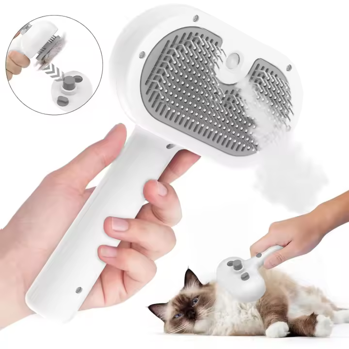 ZVD Cepillo de Gato en Spray Autolimpieza Pelo Estático (blanco) - 1