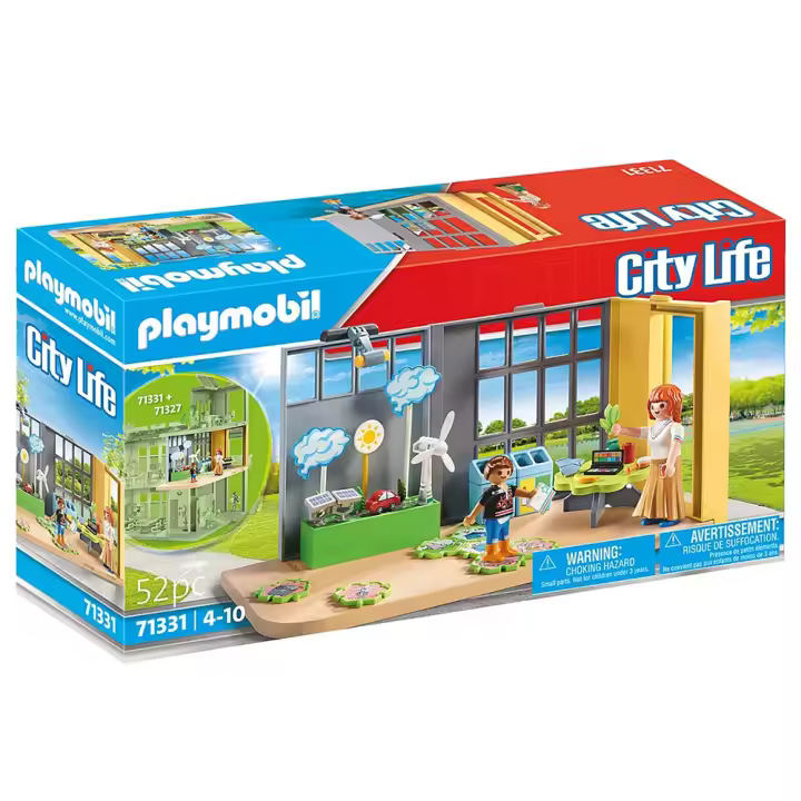 Playmobil Colegio - Aula Climatológica 71331, Tienda con Licencia Oficial - 1