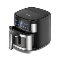 OstarkDom Freidora sin Aceite 5L/6L, Freidora de aire caliente, 5 L, Regulable hasta 200 ° C, Temporizador 30 minutos, Apagado automático, 1400W - details 5