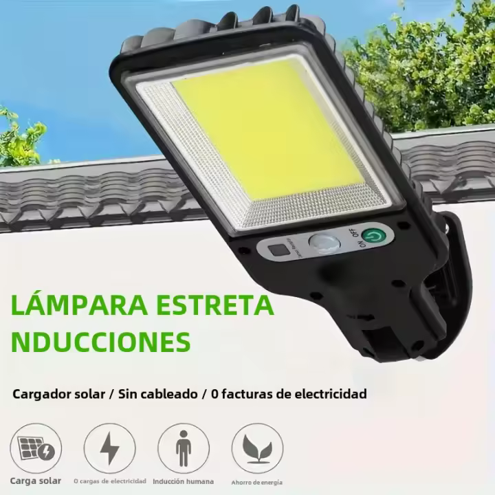 Lámparas De Calle Solar Exterior Impermeables Con Sensing Humano Para Jardín Y Vivienda Iluminación Rural De Pared Moderna LED IP65 - 1