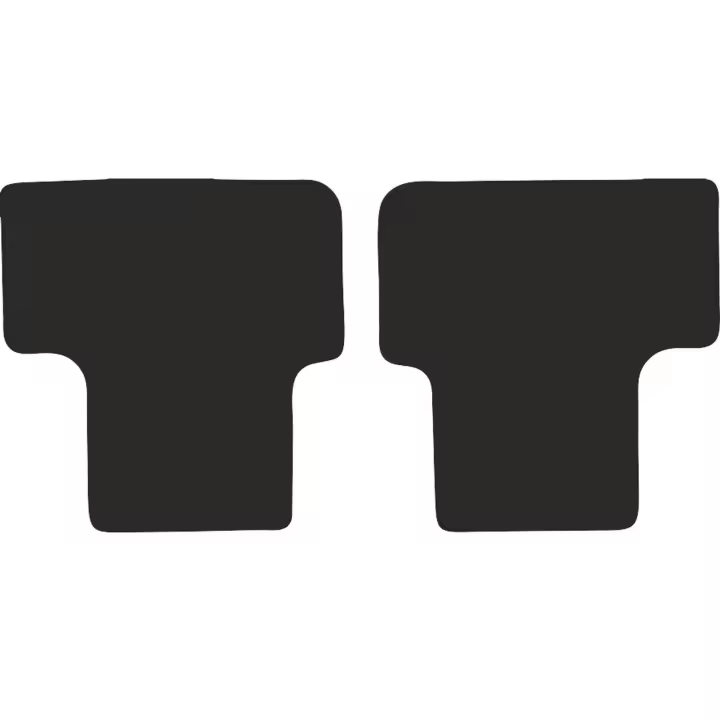 Alfombrillas traseras para Mitsubishi ASX crossover 2010-2019 - 1