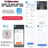 Interruptor Inteligente 16A Mini Wifi/Zigbee Control Remoto 2-Maneras Compatible Con Alexa Google Home Timer Integrado - details 11