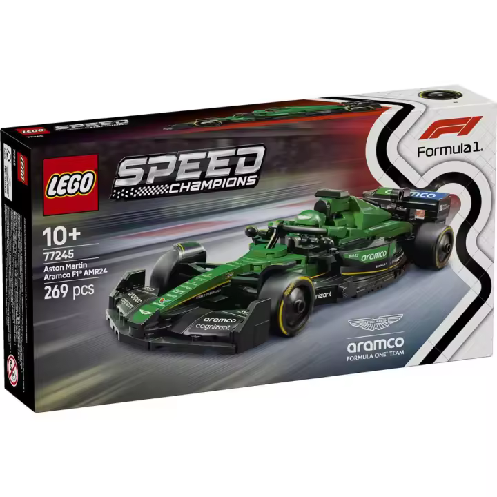Lego Speed Champions Fórmula 1 Coche de Carreras Aston Martin Aramco F1 AMR24 - 1