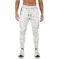 Nuevos Pantalones De Entrenamiento Para Hombre 2024 Primavera Y Otoño Color Sólido Deportivos Cómodos Para Exterior Y Fitness Con Bolsillos De Camuflaje - details 46