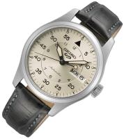 reloj automático hombre Seiko 5 Sports SRPJ87K1 ‘Champagne Flieger’ Suit Style 36mm 100m - details 2