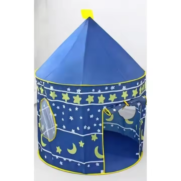 Campaña Infantil, Plegable Castillo Azul, Tipi Bebe, Casitas Infantiles Jardin - 1