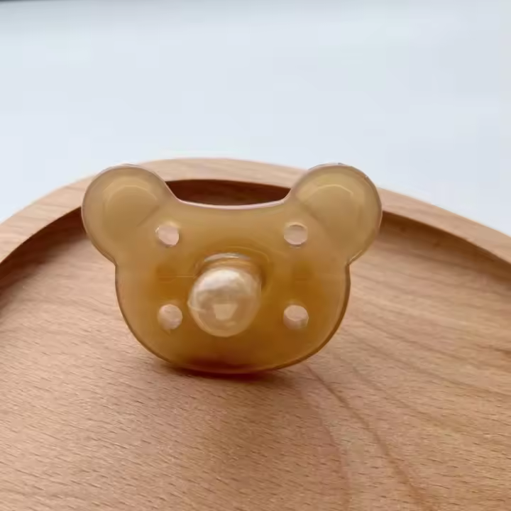 Pequeño Oso Lindo De Silicona Para Bebés 2025 Mordedor Suave Imitación De Amamantar Pacificador Para Niños Mayor De 3 Meses - 1
