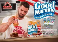 Pack Good Morning Instant Oatmeal (Max Protein) 3Kg + Shaker + Creatina 200 gr - details 0