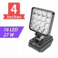 Spotlight LED Portátil Sin Cable Para Pesca Y Emergencias Tamaño 3/4/5/8 Pulgadas Compatible Con Batería Makita 20V - details 4