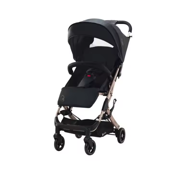 Silla de paseo Asalvo Amsterdam Dorada - Plegable, Segura y de Alta Calidad para tu Bebé - 1