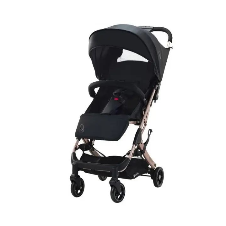 Silla de paseo Asalvo Amsterdam Dorada - Plegable, Segura y de Alta Calidad para tu Bebé - 1