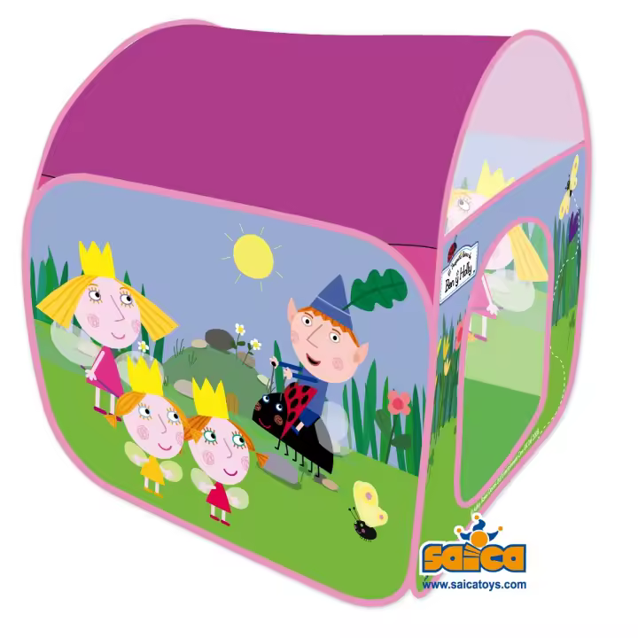 Tienda Casa de Juguete, con diseños exclusivos de Ben y Holly (9560) Tienda de campaña infantil. Sistema "pop up" automontable. Para interior y exterior. Calidad al mejor precio. De acuerdo a la normativa CE. +3 años - 1