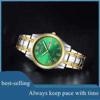 Reloj De Pulsera De Moda ORUSS Para Hombres Acero Inoxidable Resistente Al Agua Luminoso Deportivo Y De Negocios Con Calendario Y Fechas Semanales - details 1