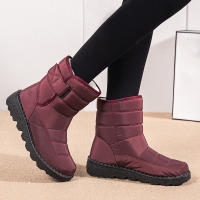 Botas De Nieve Impermeables Para Mujer 2023 Con Plush Grueso Antideslizantes Y Cálido Zapatos De Invierno Con Plush Interior Botas De Plataforma Tallas 35-44 - details 16