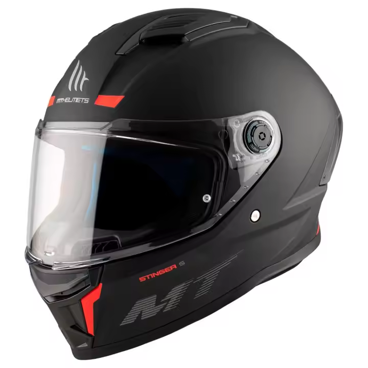 Casco Moto Casco Mt Stinger 2 Solid   Ce U - 1