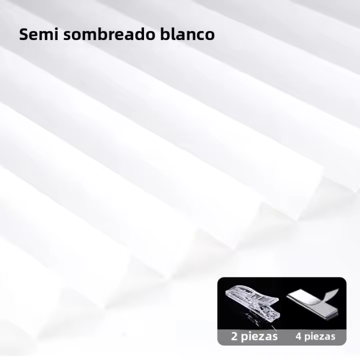 Cortinas De Blackout Con Pliegues Para Rollos Zébra No Tejidas Alta Protección Solar Para Dormitorio Sala De Estar Baño Balcon Decoración - 1