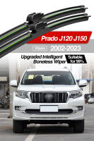 LimpiaParabrisas Antiglacial Para Toyota Prado J120 J150 2002-2023 Plegable Inteligente De Banda Natural De Goma Accesorios De Ventanas 2 Piezas - details 0