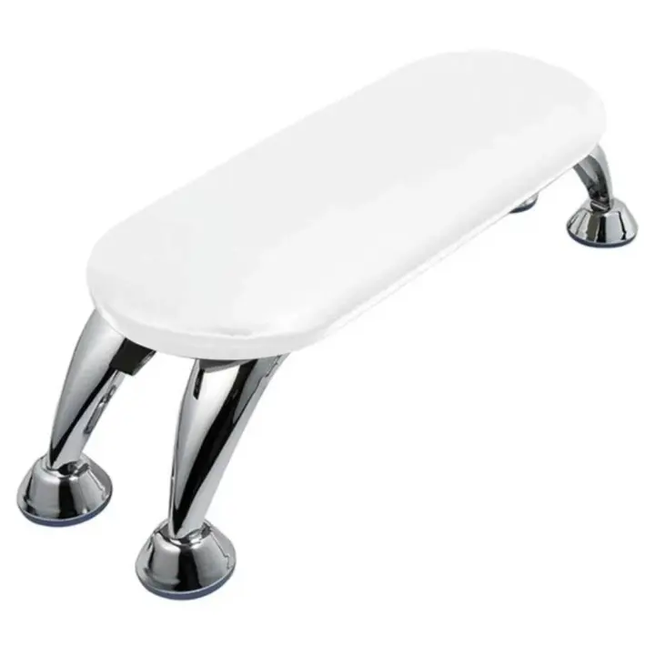 ALMOHADA PARA REPOSO DE MANOS,REPOSABRAZOS DE MANICURA DE SALON PROFESIONAL CON SOPORTE DE ACERO INOXIDABLE PARA USO DE TECNICOS DE UÑAS - 1