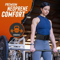 Cinturón De Pesas Para Gimnasio Y Levantamiento De Pesos Para Hombres Y Mujeres Soporte De Espalda Para Squat Y Dip Correa De Cintura Para Powerlifting Y Barbells - details 6