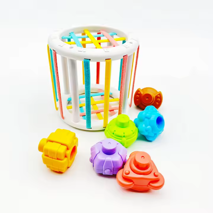 Juguete Educativo Para Bebés Cubo De Actividades Con Bloques De Colores Y Formas Juego De Aprendizaje Para Niños Desde Nacidos Hasta 12 Meses Regalo Ideal - 1