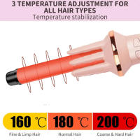 Rizador De Pelo Automático Con Temperatura Ajustable Gran Onda Aniónica Calefacción Rápida Estilo Rizador De Pelo - details 5