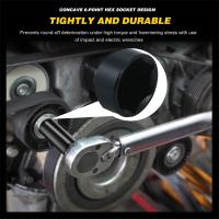 Juego De Destornilladores De Impacto Métrico 1/2" Universal Juego De Destornilladores Profundos Para Herramientas Aéreas Y Pneumáticas Reparación De Coches 10 Piezas/set - details 5
