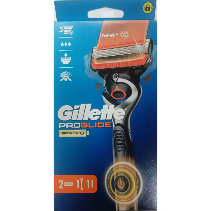 Gillette Proglide Power Maquinilla de Afeitar para hombres con Micro pulsaciones + 2 chuchilla - 1