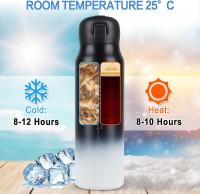 Taza de café reutilizable de 750 ml y 26 oz,botella de agua aislada de acero inoxidable, taza de café para bebidas frías y calientes - details 0