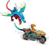 LEGO NINJAGO 71759 Templo del Dragón Ninja, Moto de Juguete, Mini Figuras NYA y KAI CRYSTALLIZED - Piezas 161 - details 2
