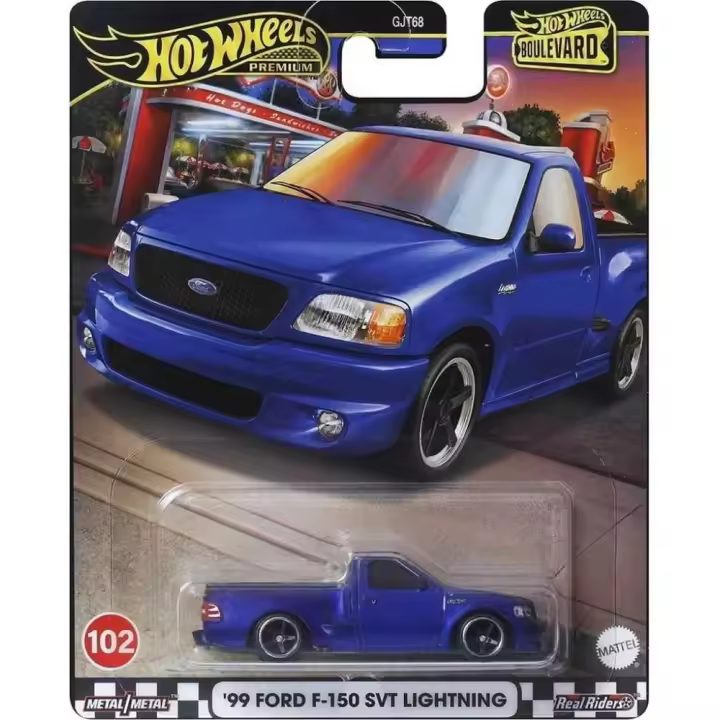 Hot Wheels Premium Boulevard '99 Ford F-150 SVT Lightning - 1
