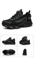 Zapatos De Seguridad Para Hombre Antipinchazos Indestructibles Con Punta De Acero Antideslizantes Y Antichoque Suela De Goma - details 23