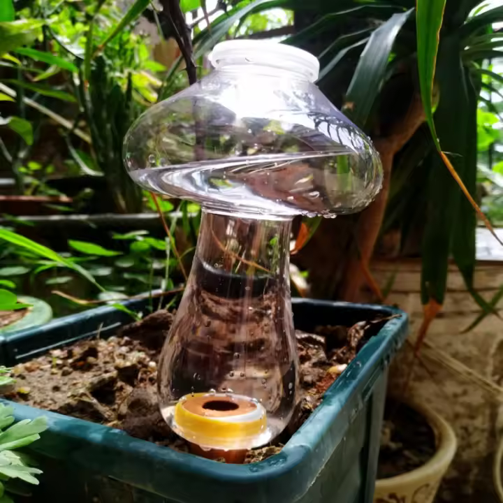 Inserto De Riego En Forma De Amor Automático Sprayer De Riego Para Plantas Dispositivo De Drip De Irrigación Para Flores - 1