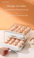 Caja De Almacenamiento Para Huevos De Gran Capacidad Con Dos Capas Caja Retráctil De Gran Capacidad Con 32 Compartimentos Estilo Japonés Para Nevera - details 3