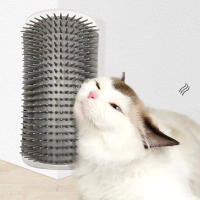 Cepillo De Masaje Para Gatos Rascador De Esquina Adecuado Para Peluquería Y Eliminación De Pelo Cepillo Desmontable Para Gatos Chicos Material Plástico - details 8